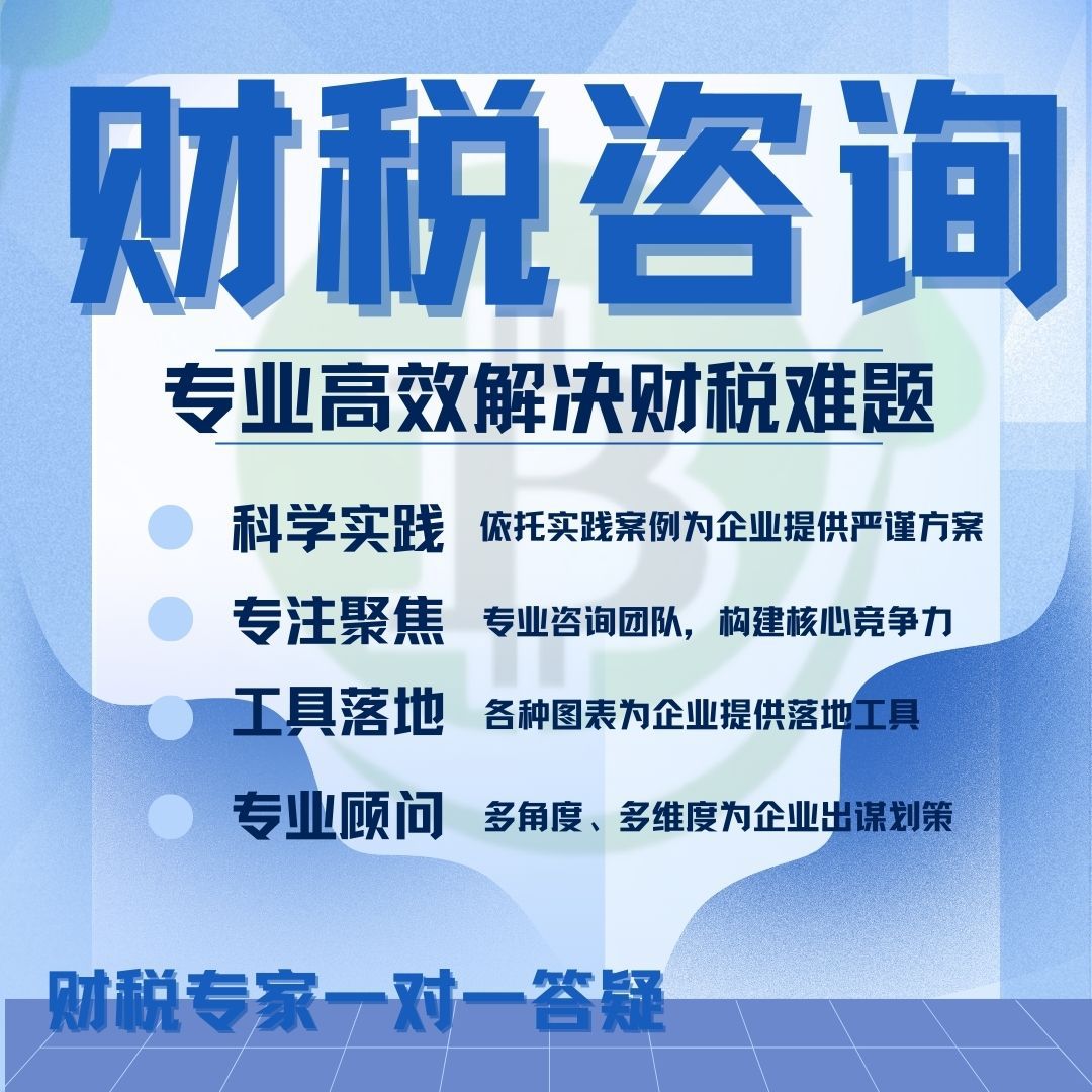 財(cái)稅咨詢(xún)